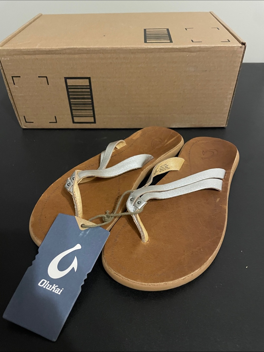 Olukai Kapehe Luana Silver/Sahara Women’s JB - Picture 5 of 5
